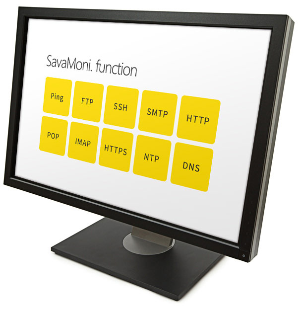 HTTP SMTP POP3 IMAP FTP SSH等の各種10サービスに対応